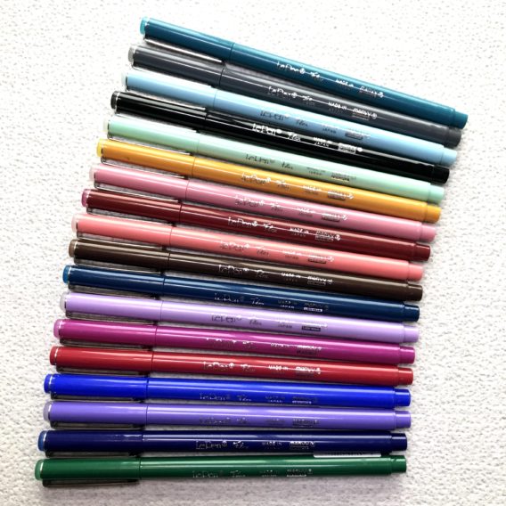 Brsuhpens LePen Flex 6er Set Primary im Etui – Bild 4