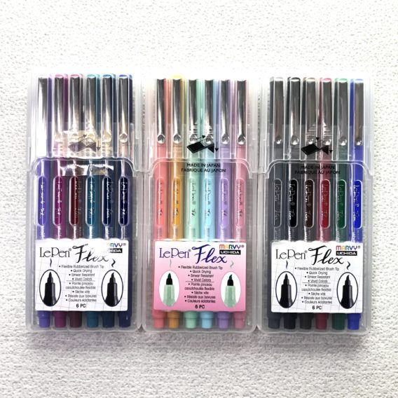 Brsuhpens LePen Flex 6er Set Primary im Etui – Bild 3